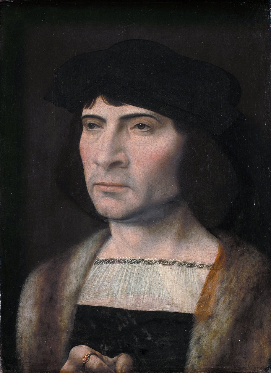 Retrato de um homem de Jan Gossaert