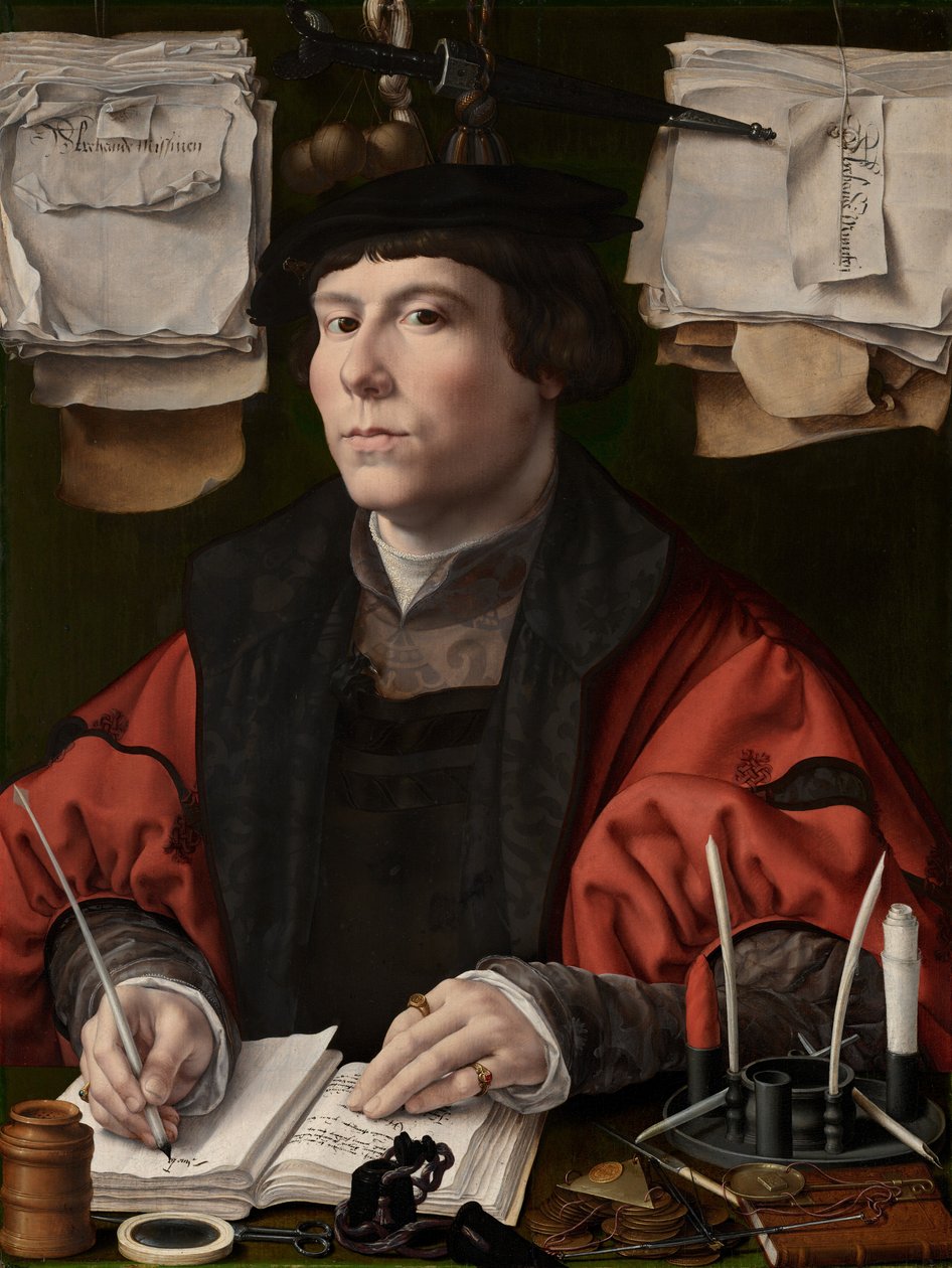 Retrato de um homem, possivelmente Jan Snoeck de Jan Gossaert
