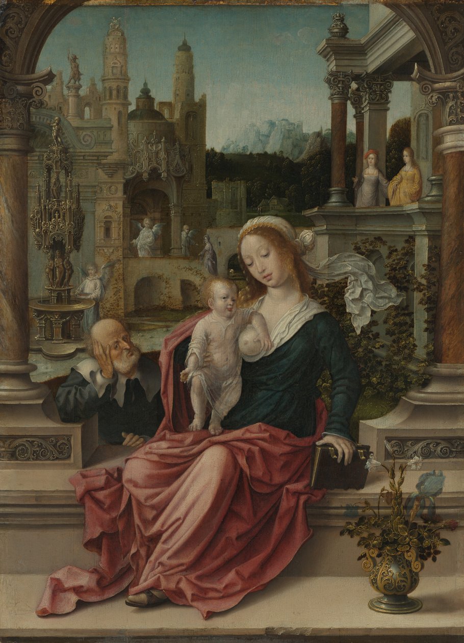 A Sagrada Família de Jan Gossaert