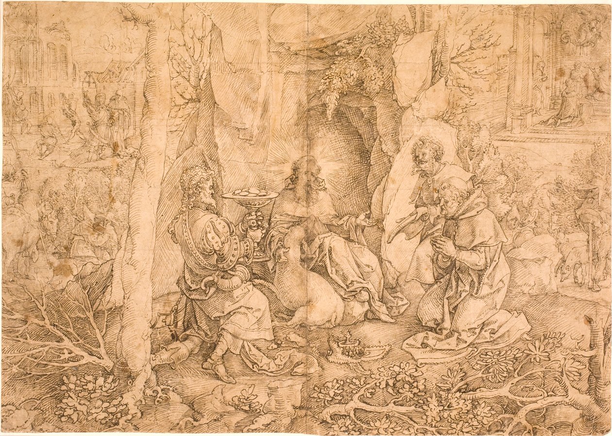 A lenda de São Giles de Jan Gossaert