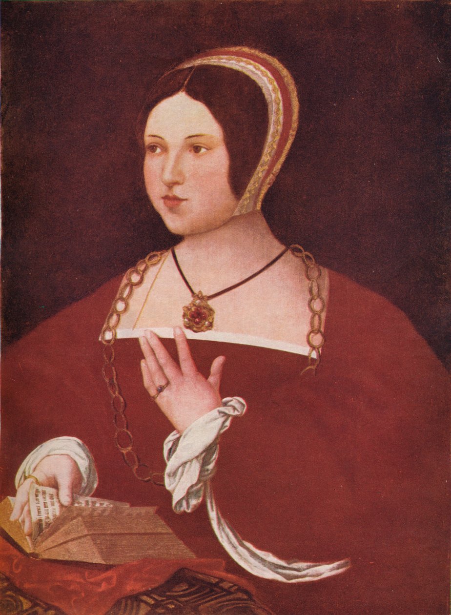 Provavelmente Margaret Tudor (cerca de 1528) de Jan Gossaert