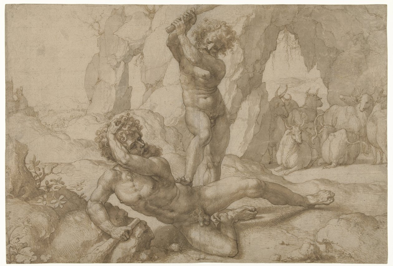 Hércules em Cacus de Jan Gossart