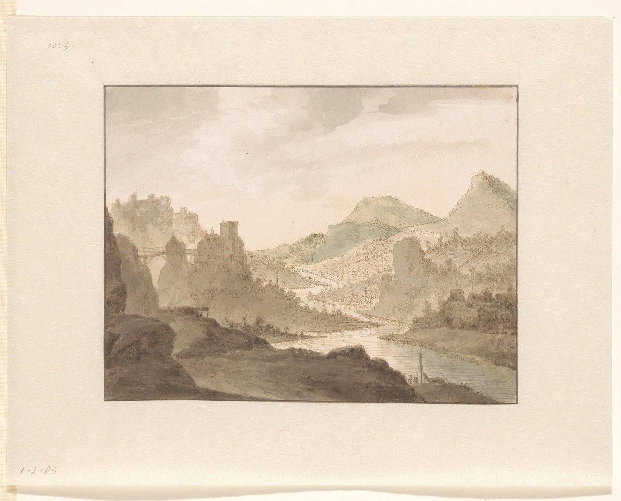 Paisagem fluvial de Jan Griffier (I)