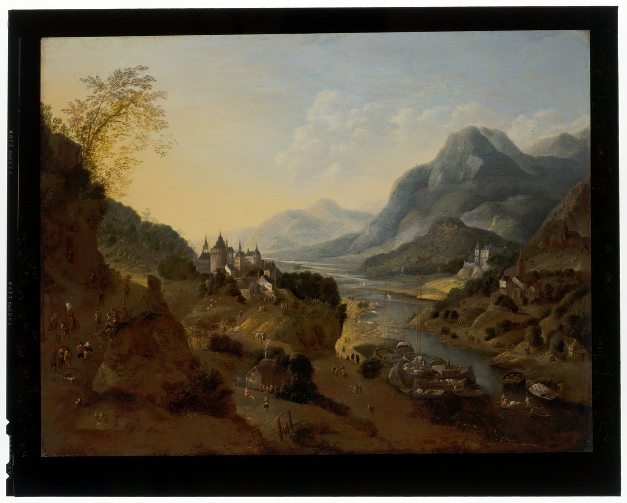 Paisagem fluvial de Jan Griffier