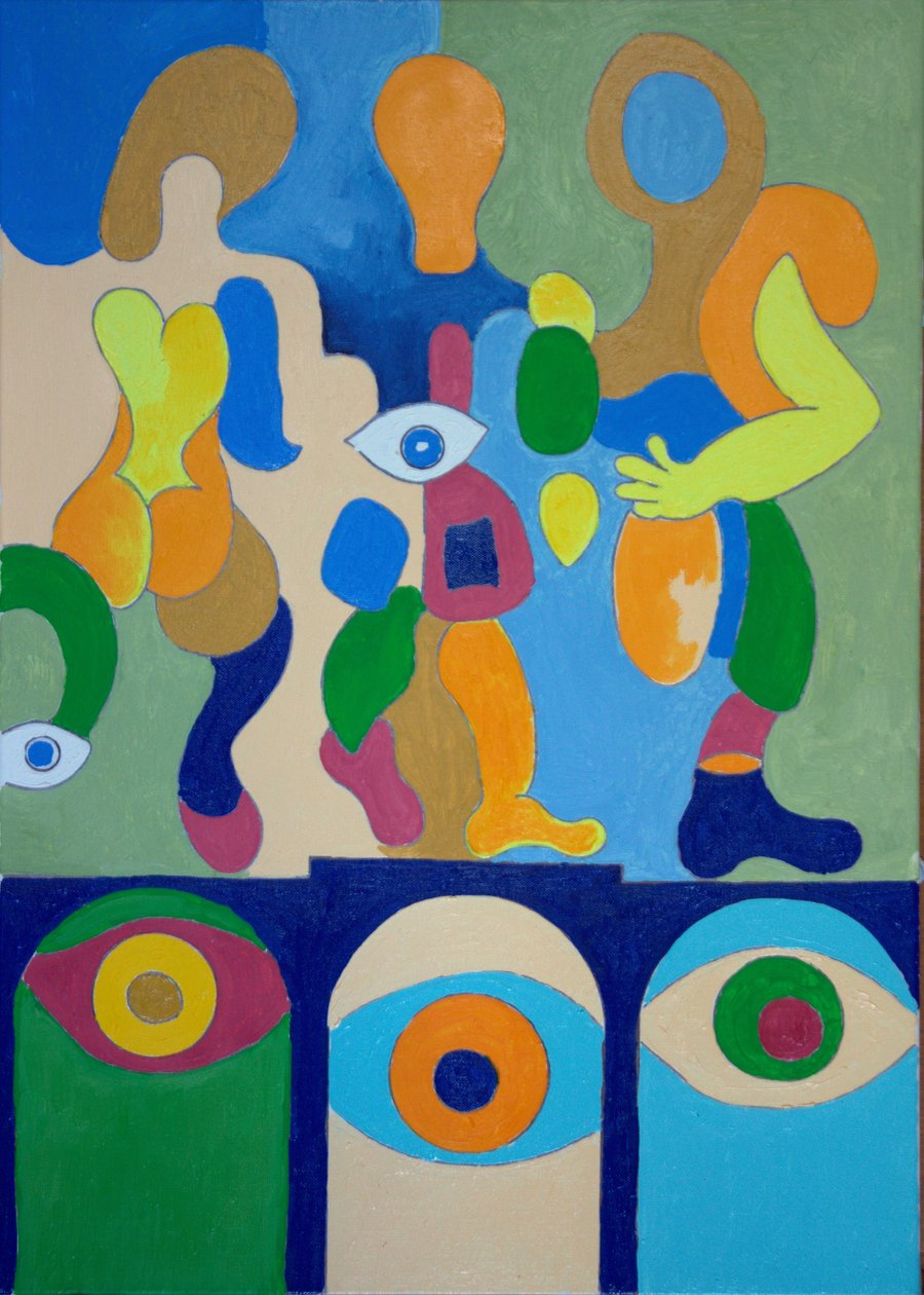 Adeus, 2009 (óleo sobre tela) de Jan Groneberg