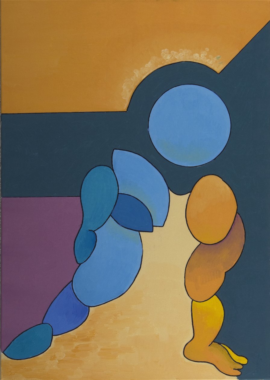 Adoração, 2008 (óleo sobre tela) de Jan Groneberg