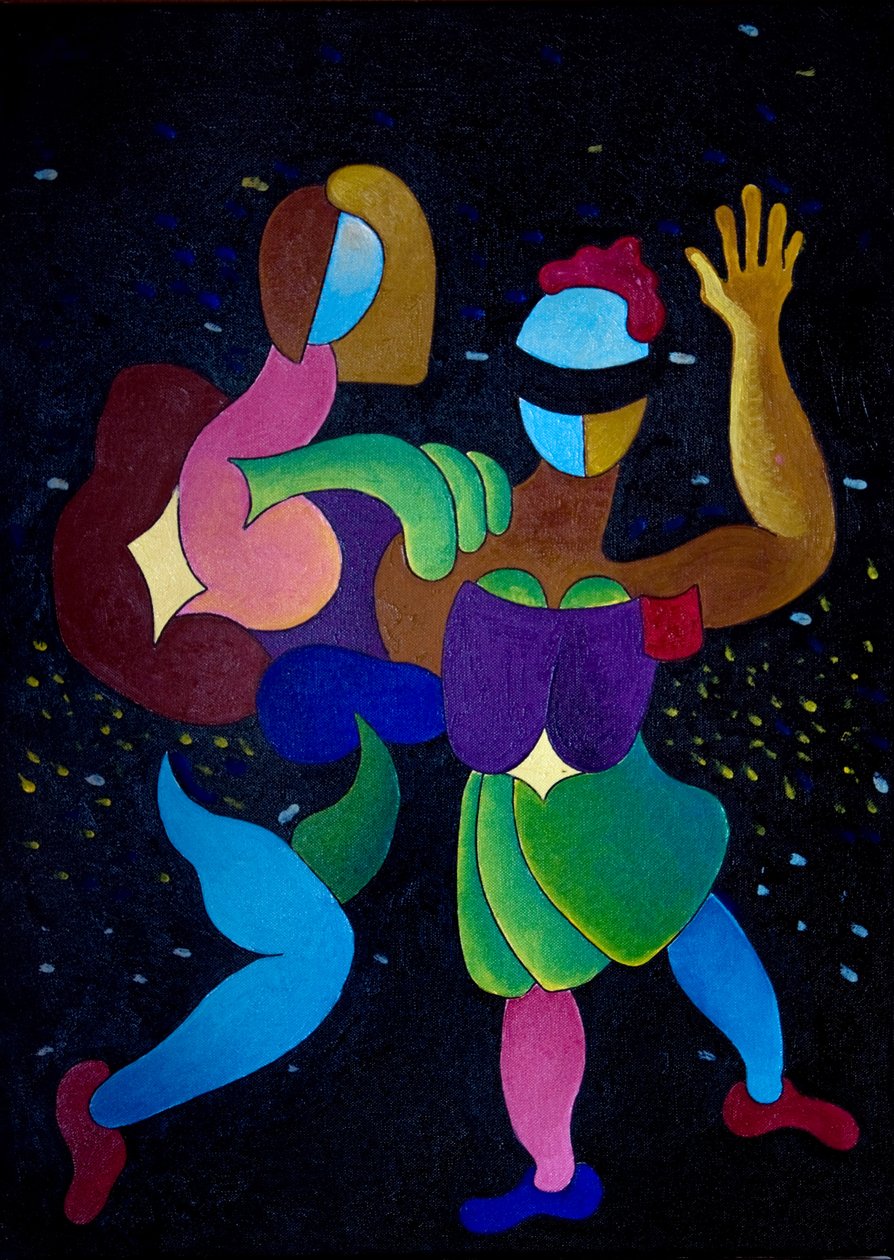 Carnaval, 2007 (óleo sobre tela) de Jan Groneberg