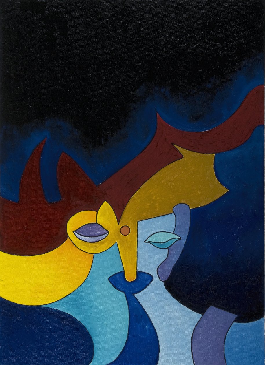 Deep Silence, 2008 (óleo sobre tela) de Jan Groneberg