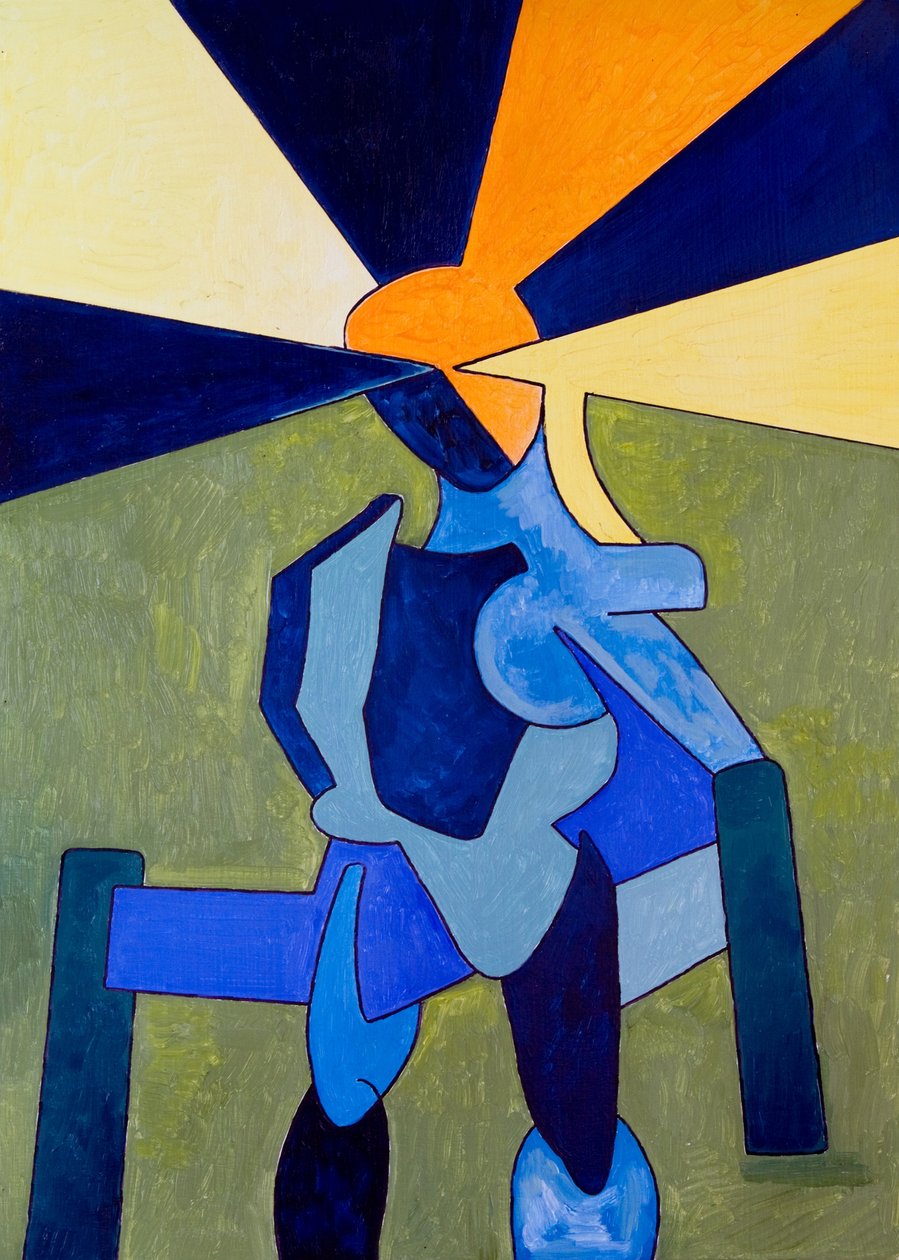 Defiance, 2007 (óleo sobre madeira) de Jan Groneberg