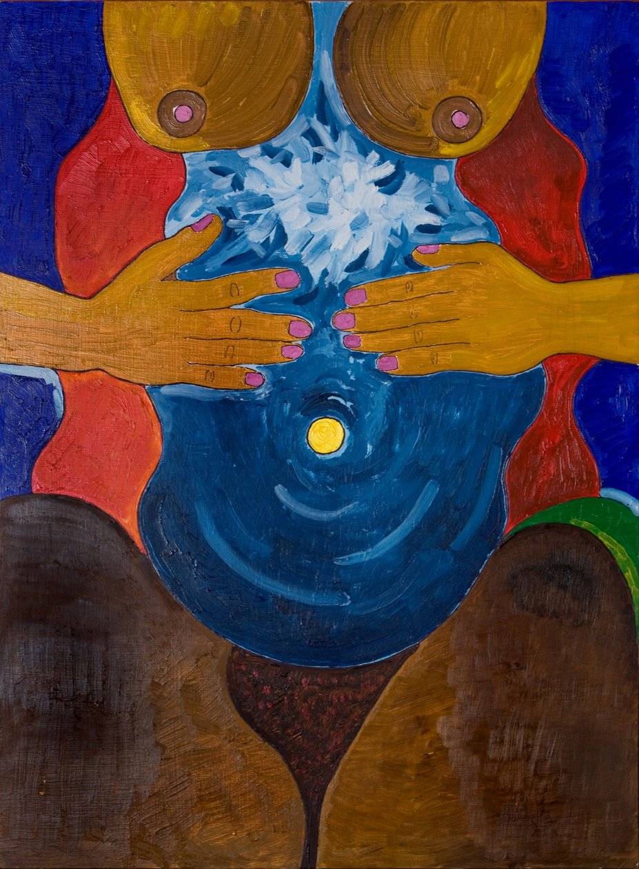 Oitavo mês, 2006 (óleo sobre madeira) de Jan Groneberg