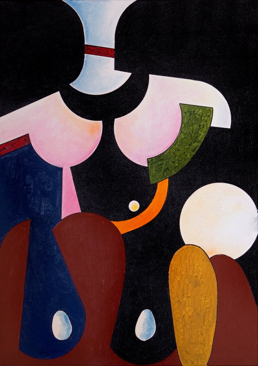 Round about Midnight, 2007 (óleo sobre tela) de Jan Groneberg