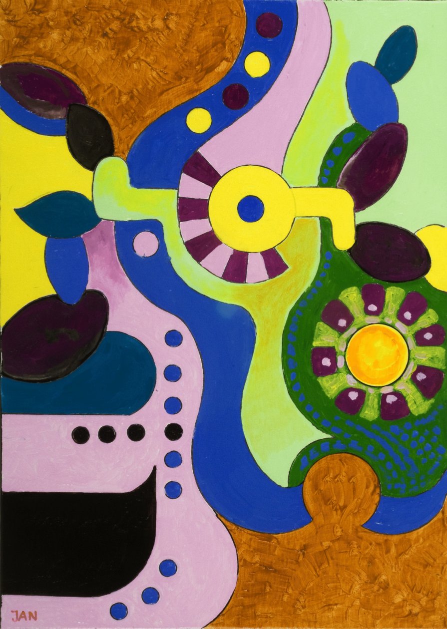 Spring Madness, 2009 (óleo sobre tela) de Jan Groneberg