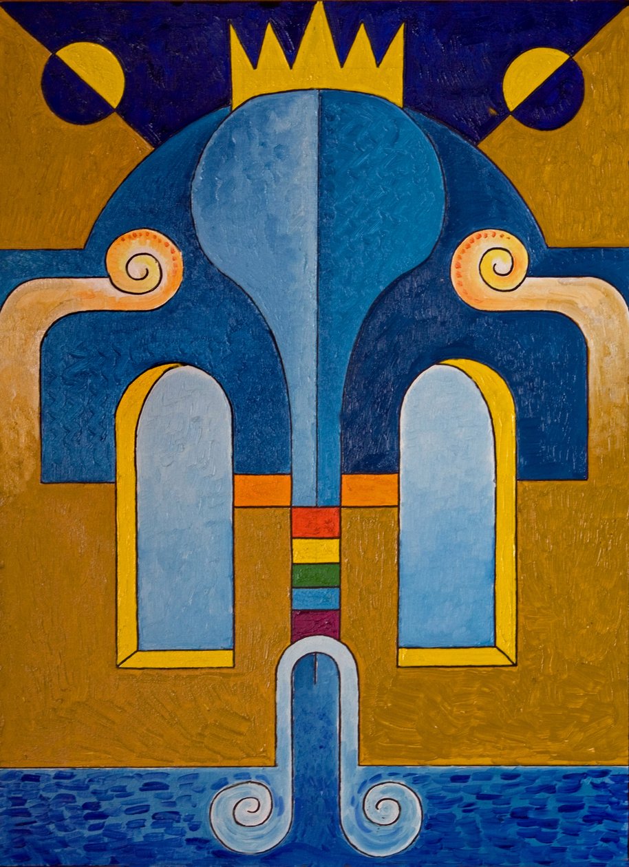 A Noiva, 2006 (óleo sobre madeira) de Jan Groneberg