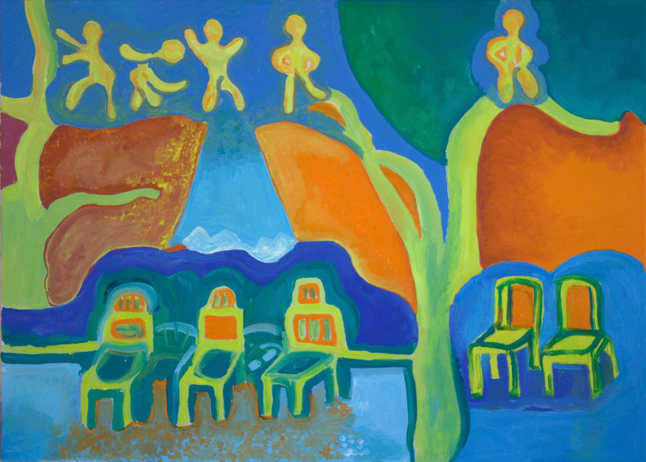 O inverno chegou, 2009 (óleo sobre tela) de Jan Groneberg