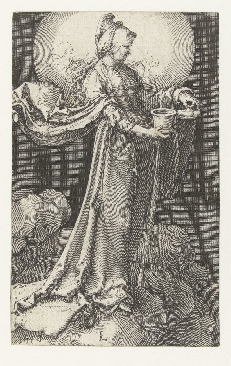 Maria Madalena caminhando de Jan Harmensz. Muller (manner of)