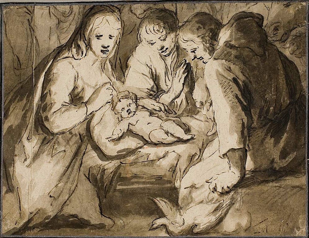 Adoração dos Pastores de Jan Harmensz. Muller