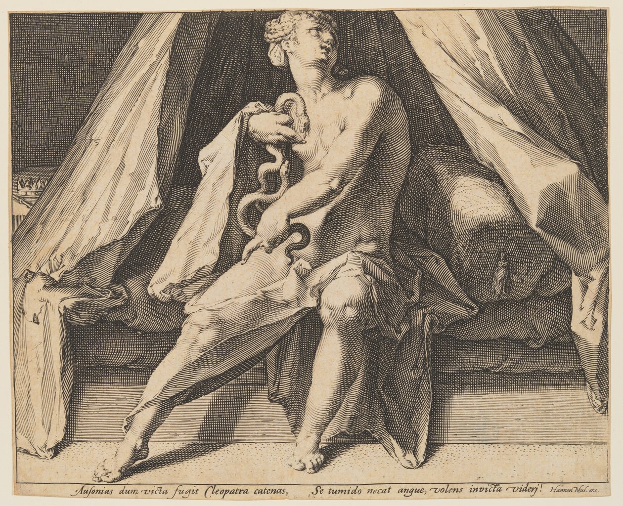 Cleópatra de Jan Harmensz. Muller