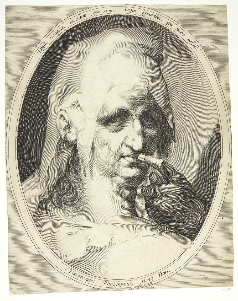 Harpocrates de Jan Harmensz. Muller