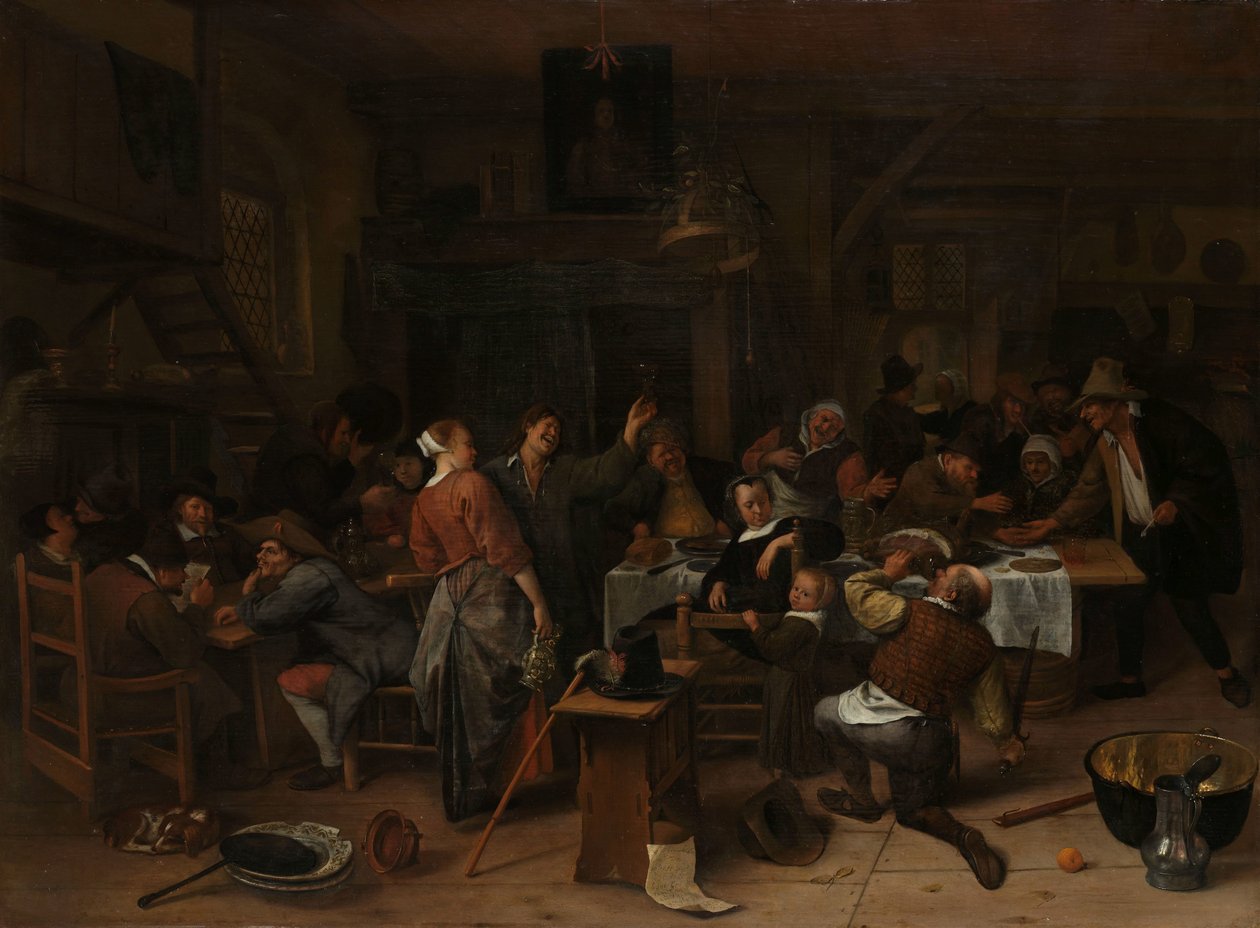Dia do Príncipe
Dia do Príncipe: celebração do aniversário do Príncipe Guilherme III de Jan Havicksz. Steen