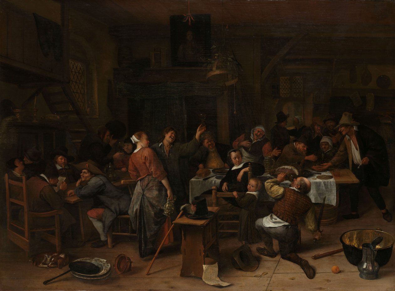 Dia do príncipe de Jan Havicksz. Steen