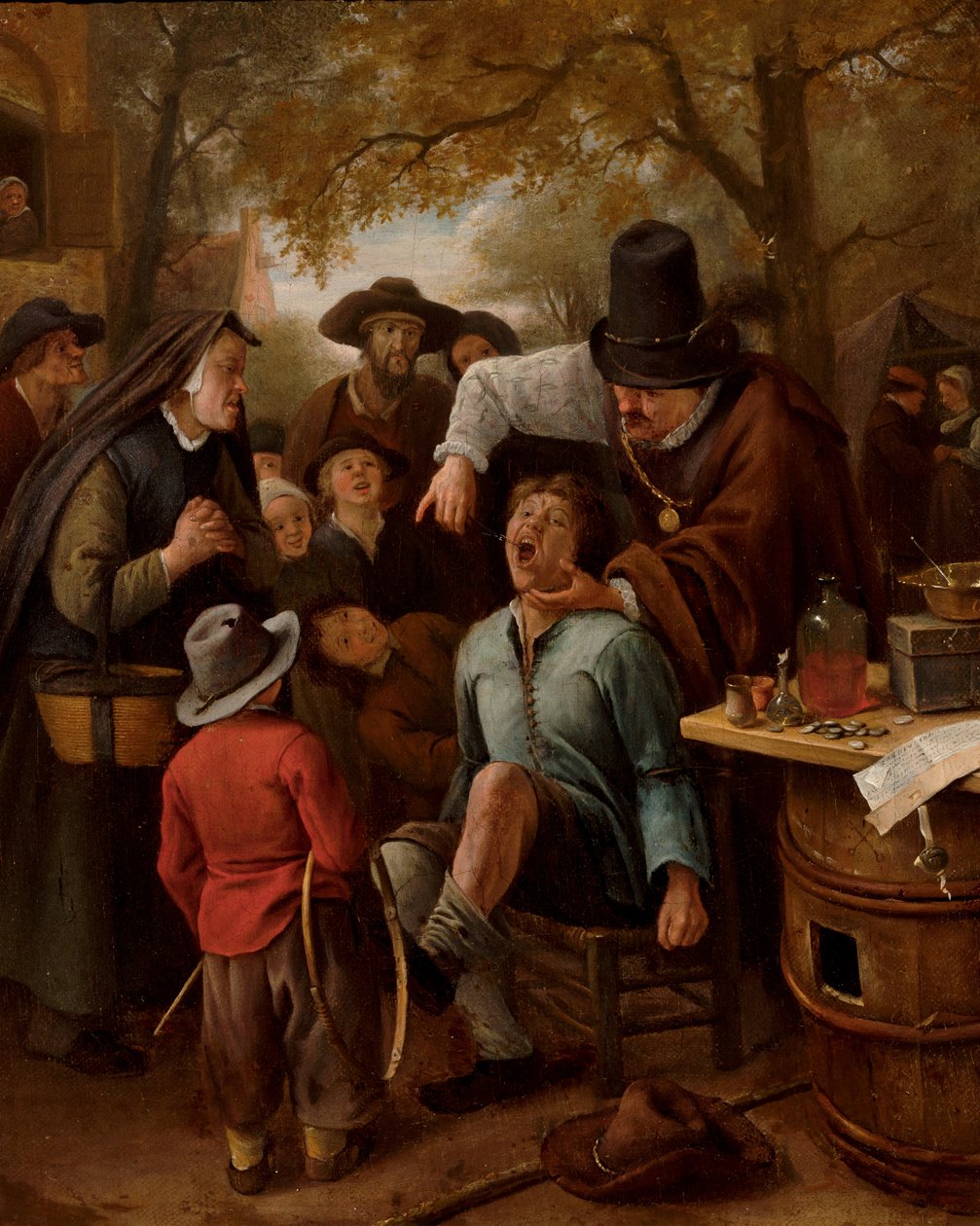 O Extrator de Dentes, 1651 de Jan Havicksz. Steen