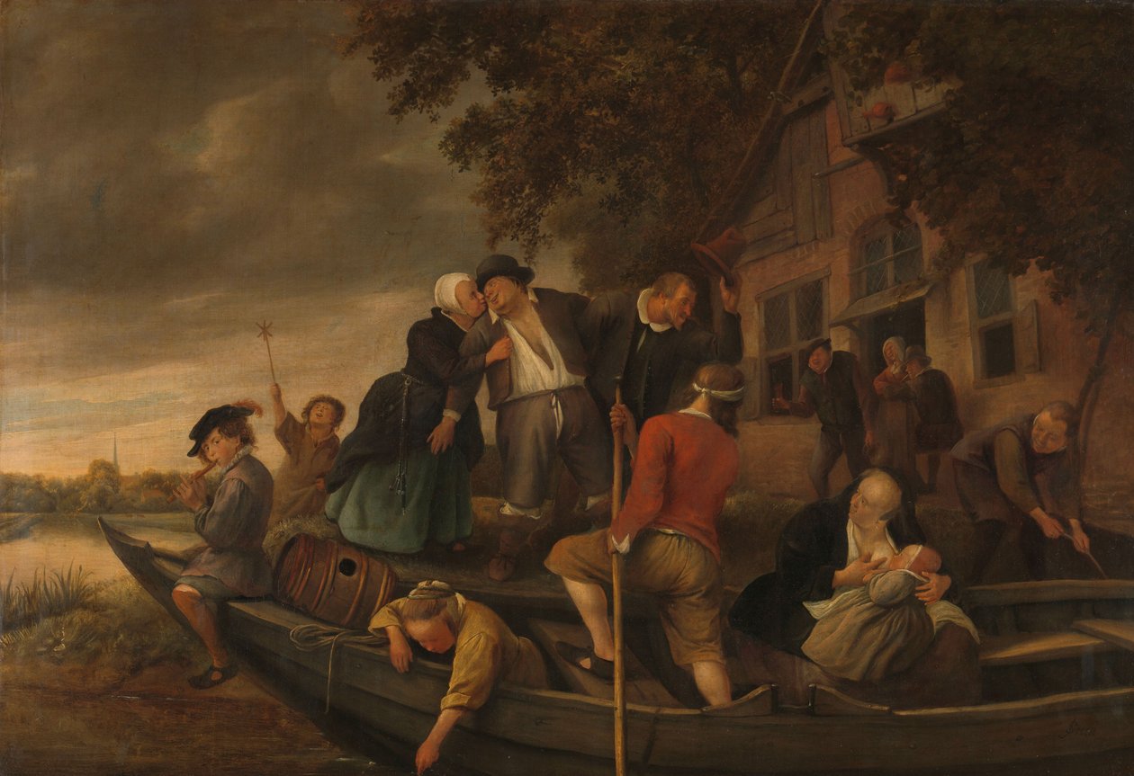 O feliz regresso a casa de Jan Havicksz. Steen