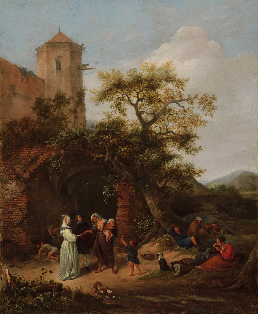 O Cartomante, c.1650-1654 de Jan Havickszoon Steen