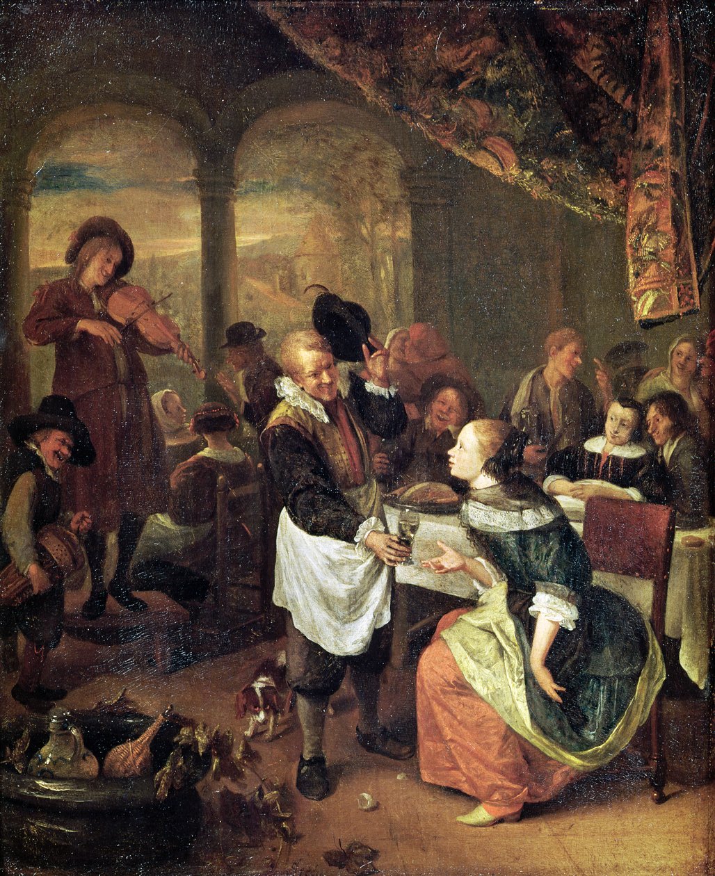 O estalajadeiro galante de Jan Havickszoon Steen