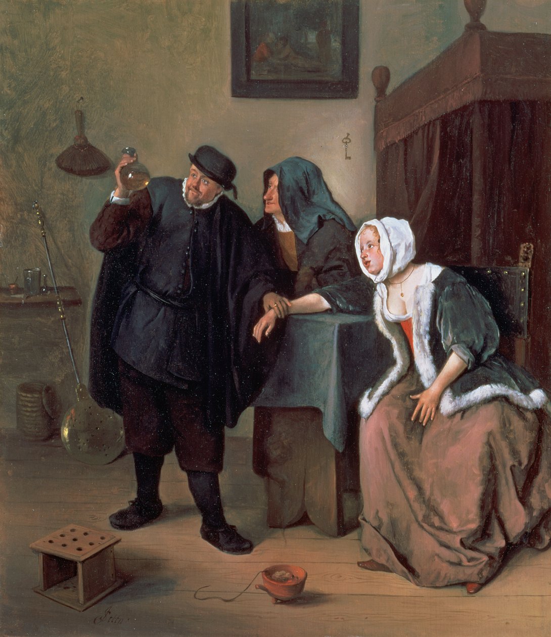 A visita do médico de Jan Havickszoon Steen
