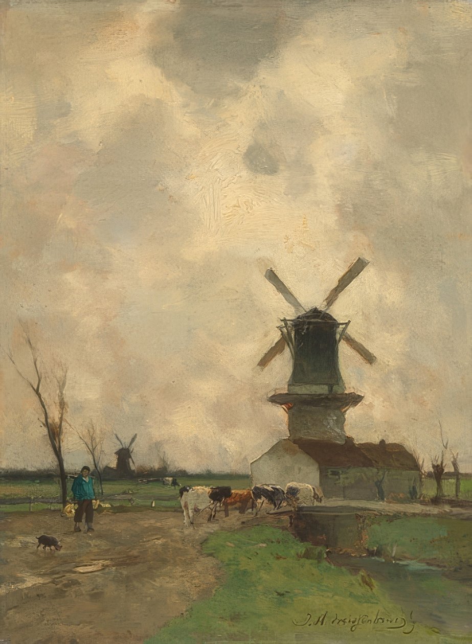 O moinho de Jan Hendrik Weissenbruch