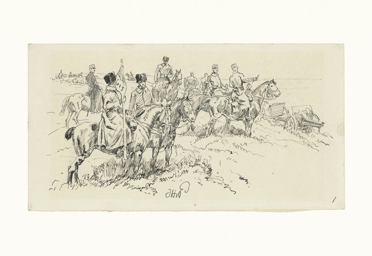 Artilharia no campo de Jan Hoynck van Papendrecht