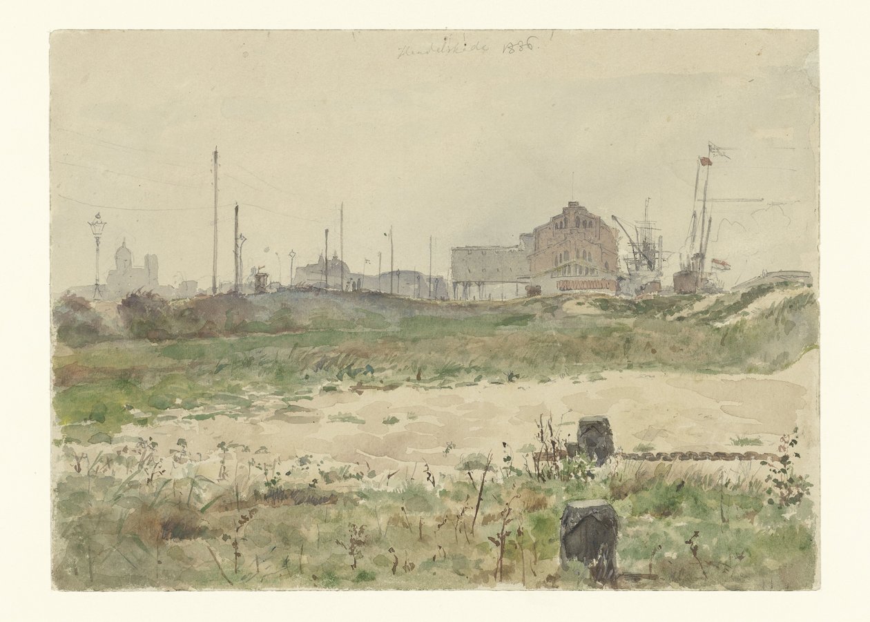 Handelskade, Amsterdã de Jan Hoynck van Papendrecht