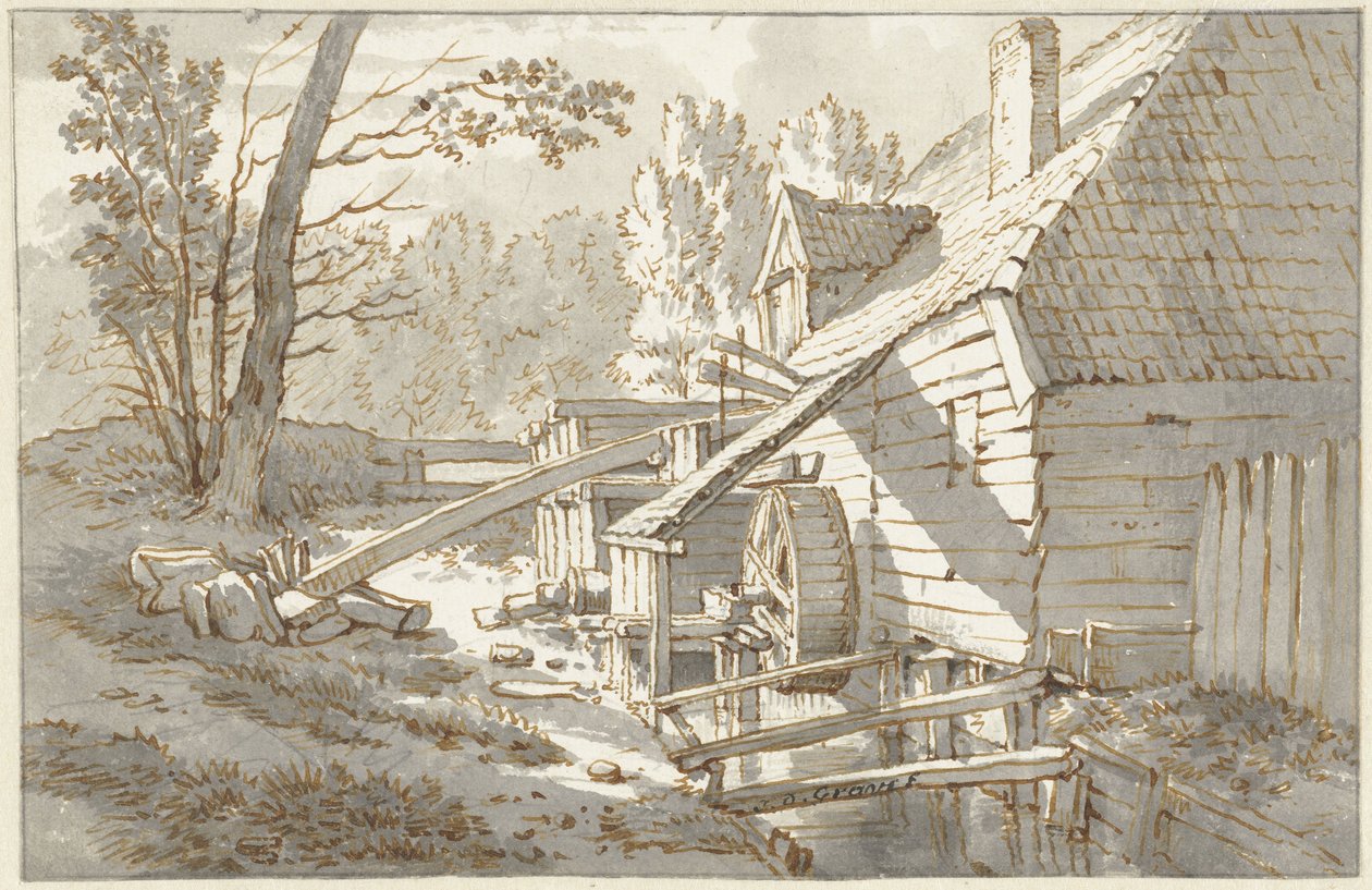 Moinho de água de Jan Hulswit