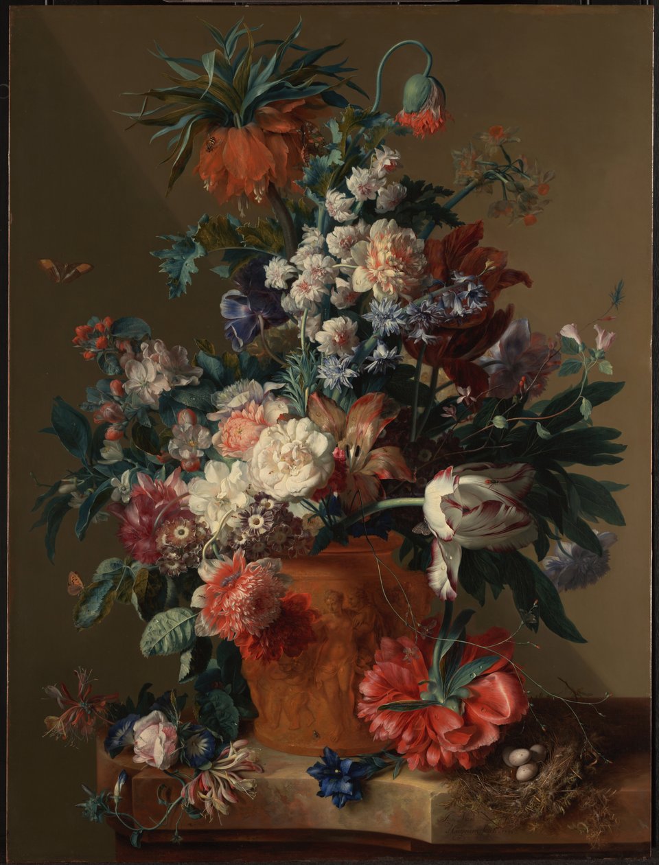 Vaso de Flores, 1722 de Jan Huysum van