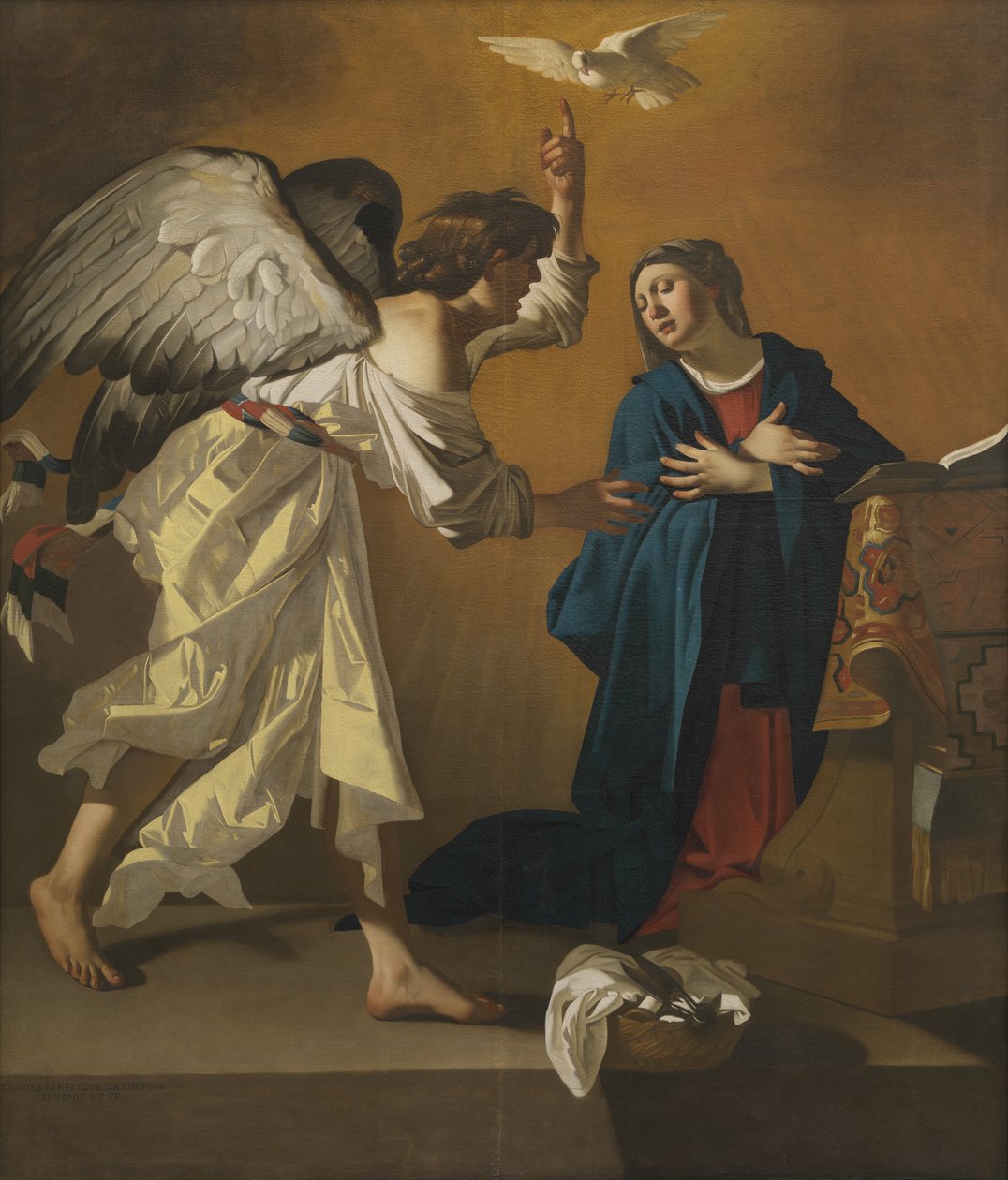 A anunciação de Jan Janssens