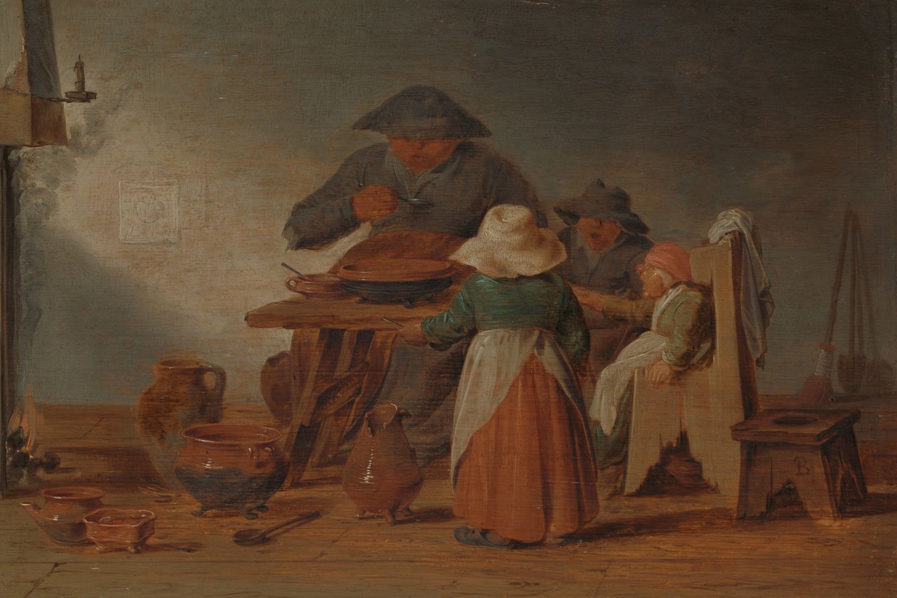 Refeição Camponesa de Jan Jansz Buesem (attributed to)