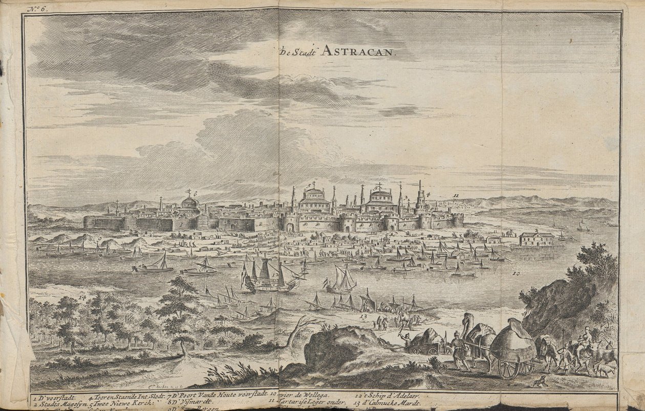 Astracã De: Três jornadas significativas, 1675 de Jan Jansz. Struys
