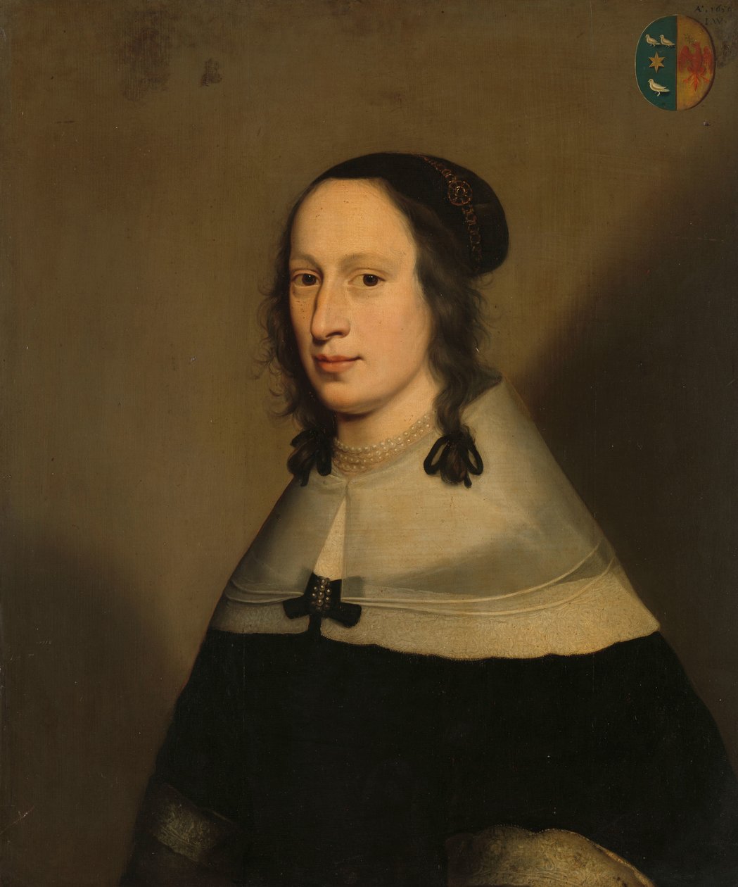 Retrato de Sophia van Overmeer, Esposa de Adriaen van Persijn de Jan Jansz. Westerbaen (I)