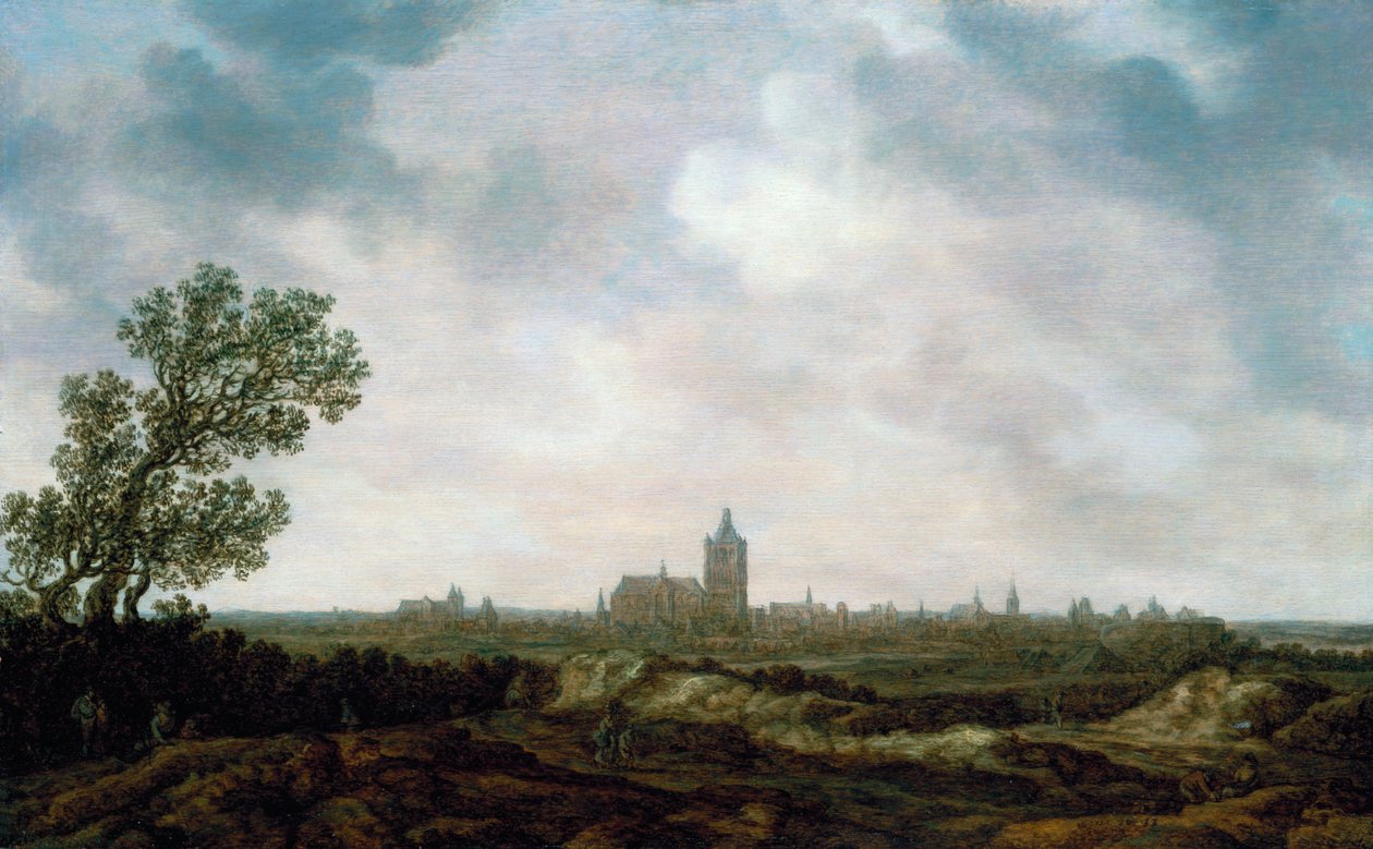 Uma vista de Arnhem, 1633 de Jan Josephsz van Goyen