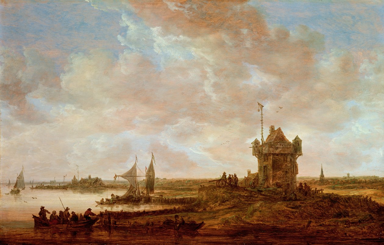 Paisagem holandesa de Jan Josephsz van Goyen
