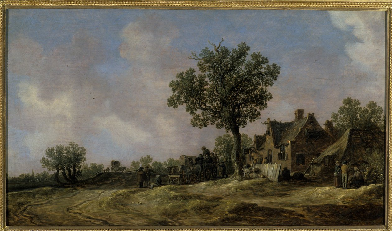 Tavern on a Country Road, 1620 de Jan Josephsz van Goyen