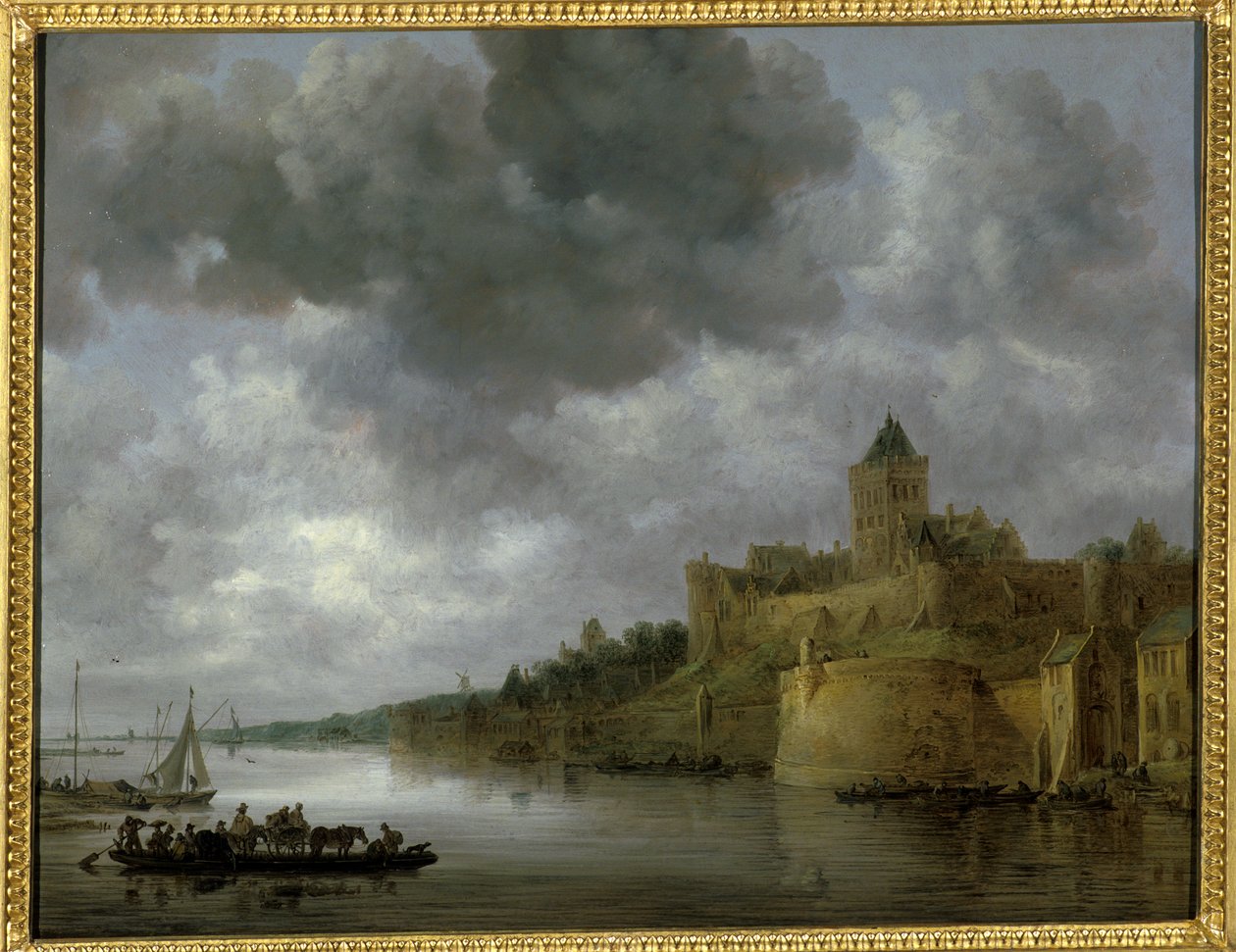 O Valkhof em Nijmegen, 1642 de Jan Josephsz van Goyen