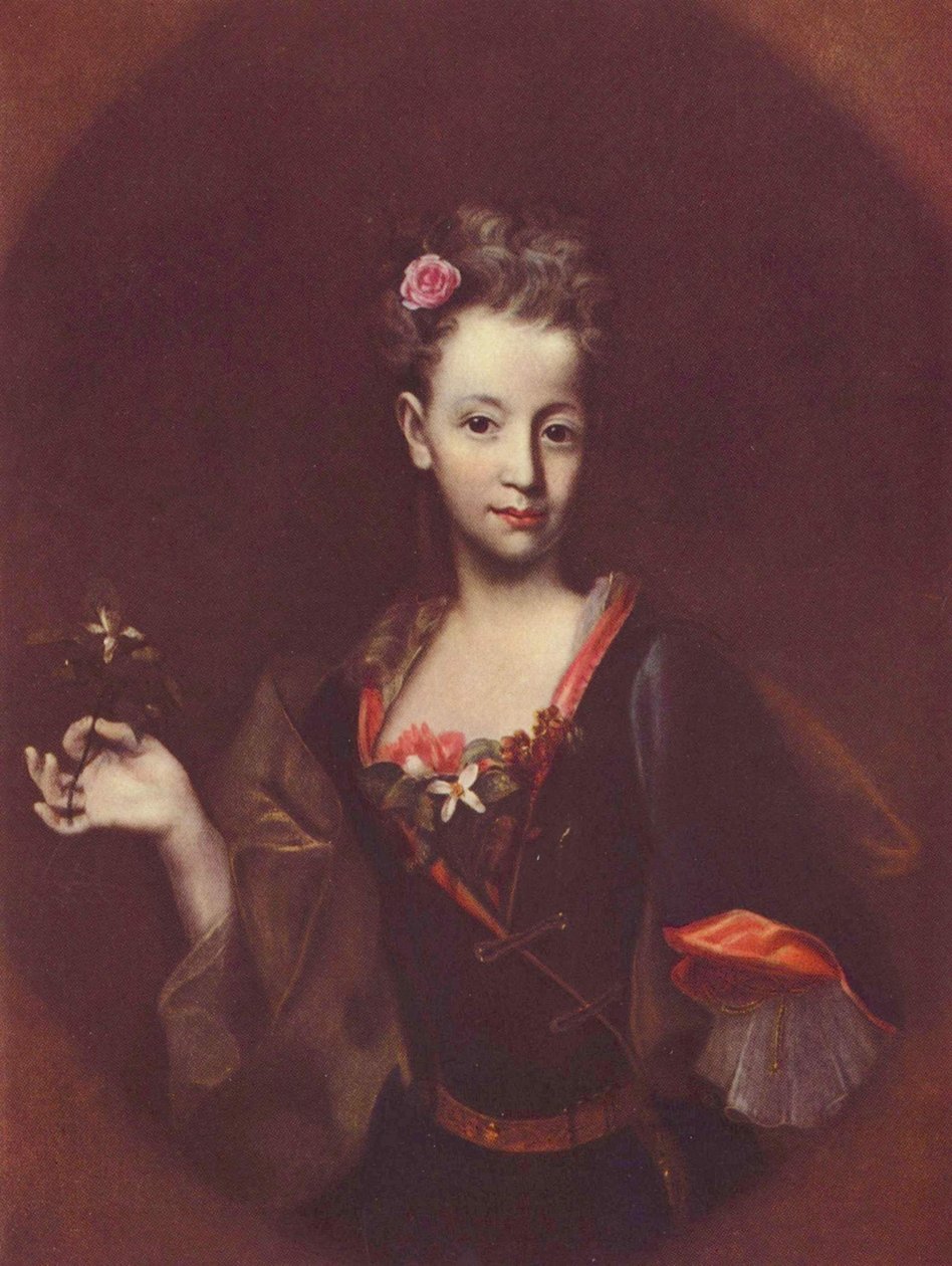 Retrato de Hedwig Franciska Wussin de Jan Kupecký