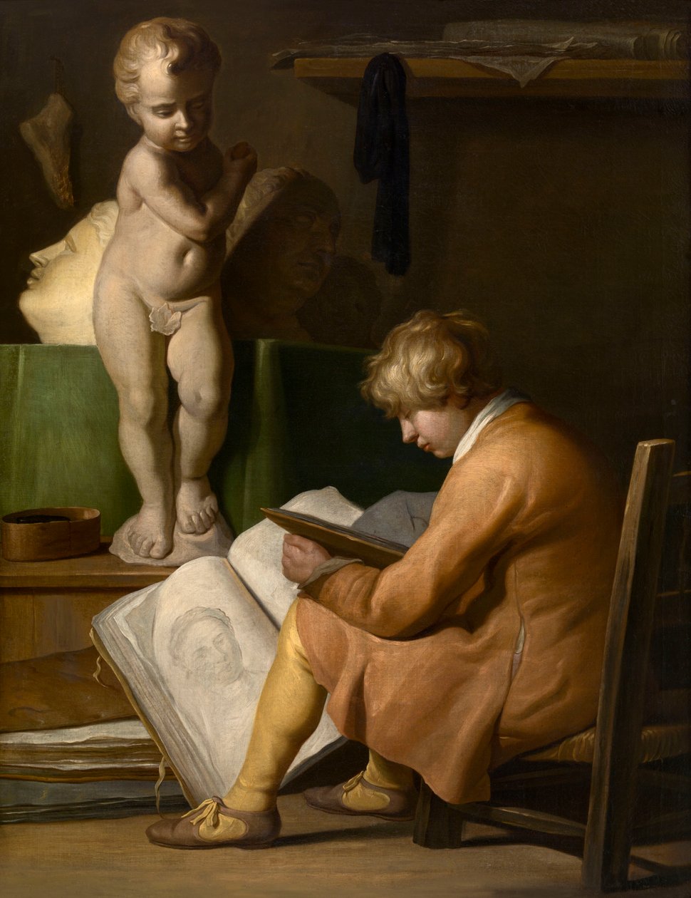 Um jovem artista de Jan Lievens