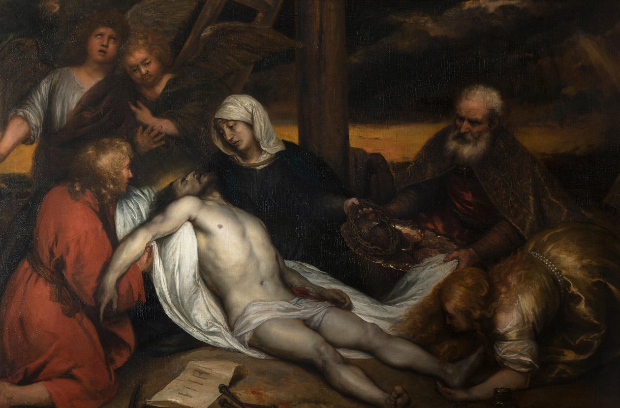 Lamentação sobre Cristo de Jan Lievens