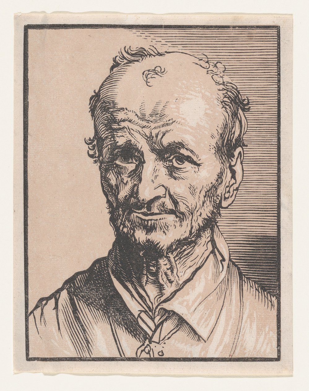 Busto de um homem de Jan Lievens