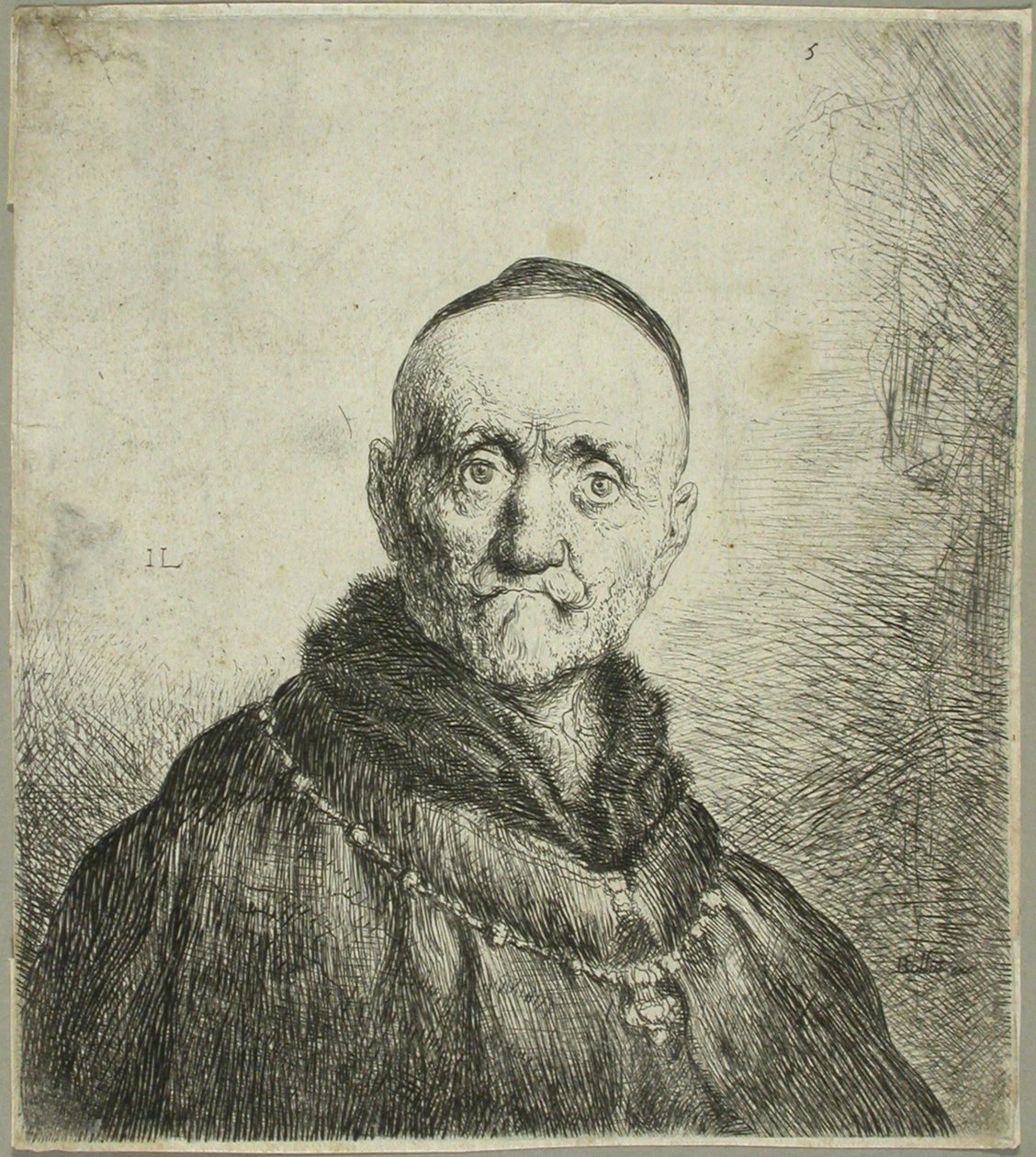 Busto de um homem oriental de Jan Lievens