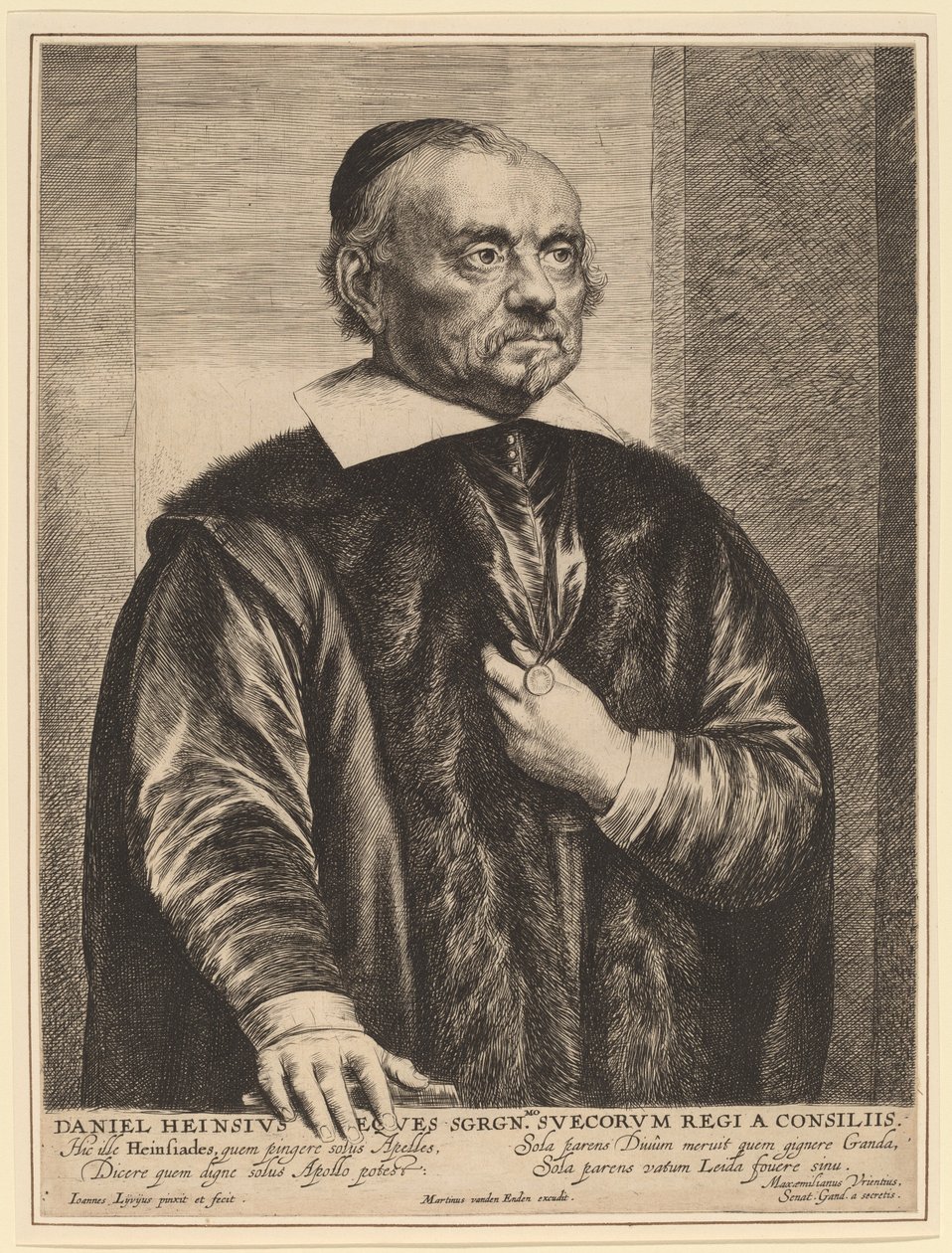 Daniel Heinsius de Jan Lievens