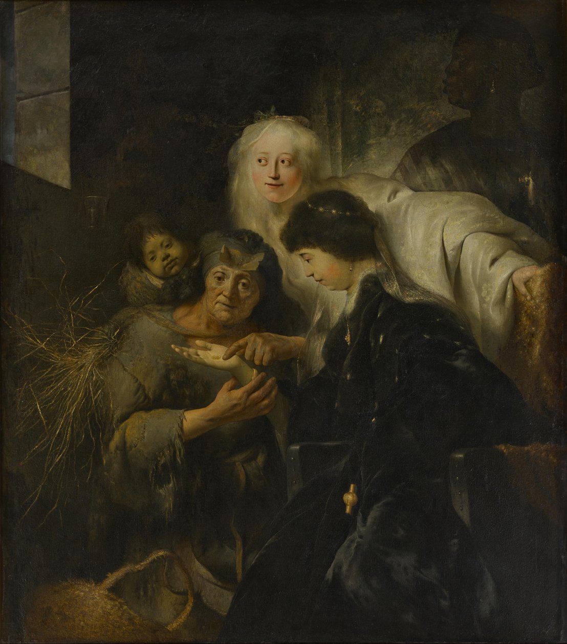 A cartomante de Jan Lievens