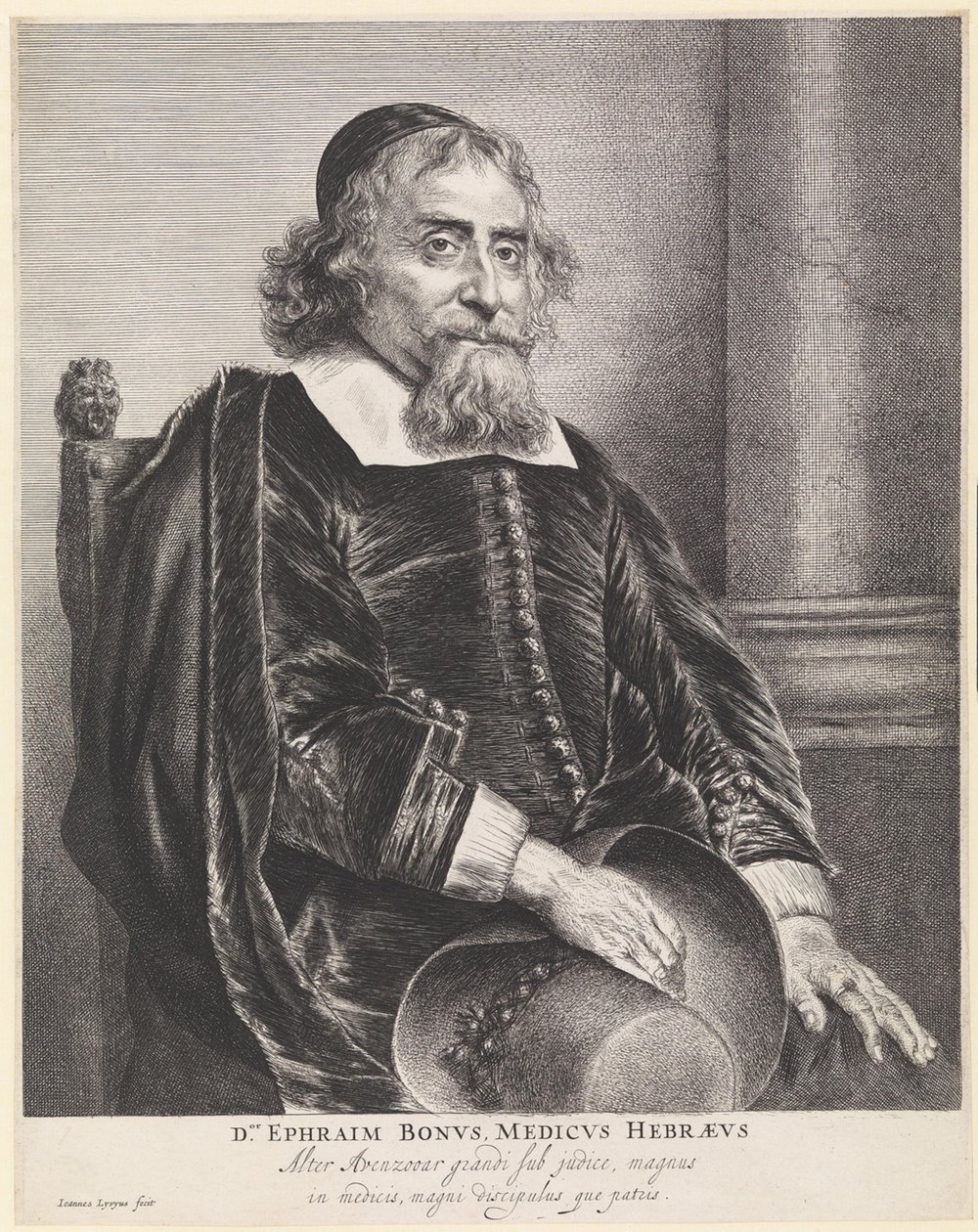 Ephraim Bonetus (1599-1665) de Jan Lievens